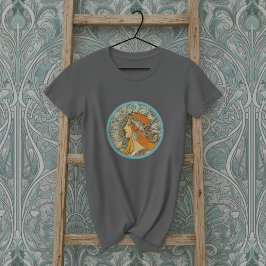T-shirts Zodiac Retrato Alphonse Mucha