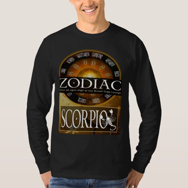T-shirts Zodíaco - Escorpião (Frente)