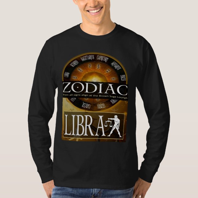 T-shirts Zodíaco - Libra (Frente)