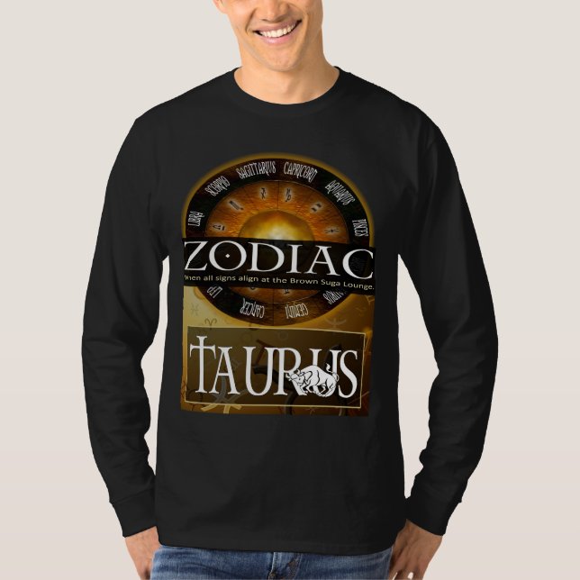 T-shirts Zodíaco - Taurus (Frente)