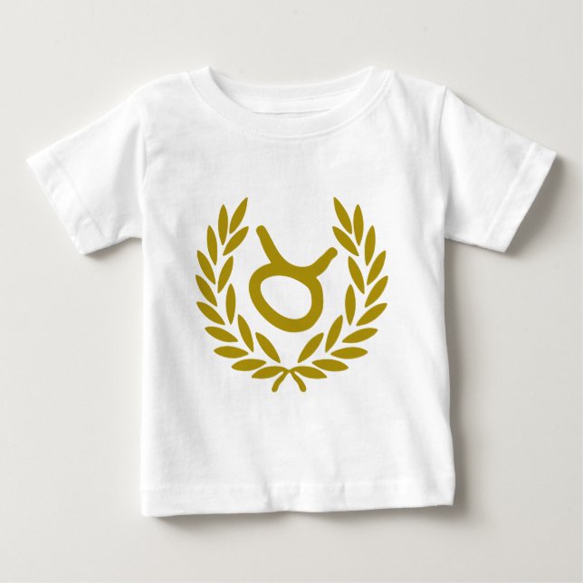 T-shirts zodíaco-taurus-louro (Frente)