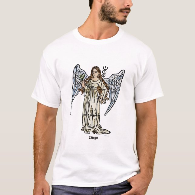T-shirts Zodíaco: Virgo, 1482 (Frente)