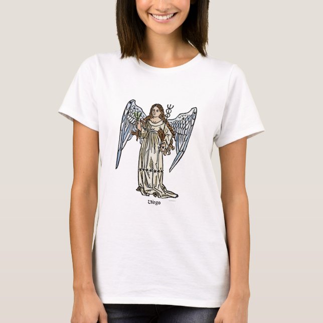 T-shirts Zodíaco: Virgo, 1482 (Frente)