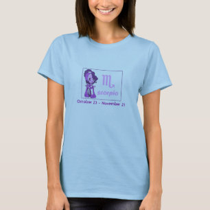 T-shirts Zodies: Escorpião