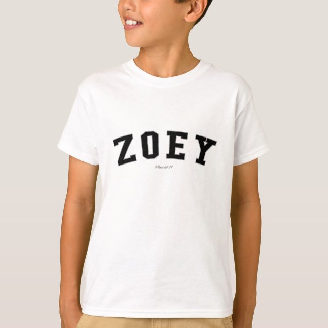 T-shirts Zoey (Frente)