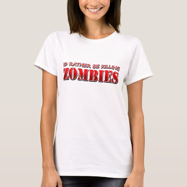 T-shirts Zombi (Frente)