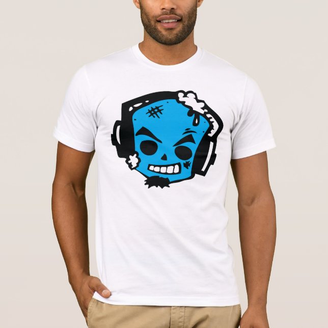 T-shirts Zombi DJ (Frente)
