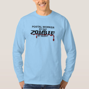 T-shirts Zombi do trabalhador postal