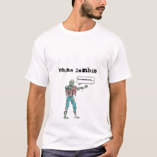 T-shirts Zombi do Vegan