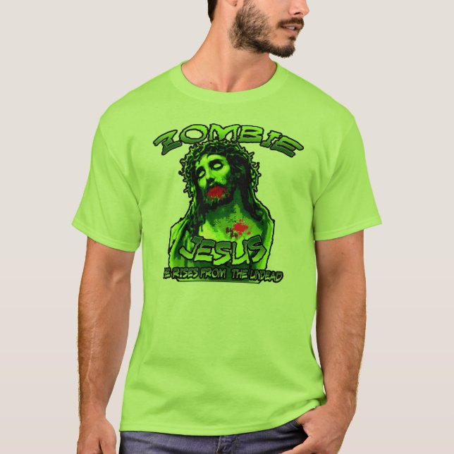 T-SHIRTS ZOMBI JESUS (Frente)