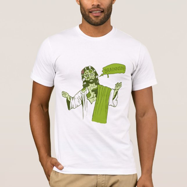 T-shirts Zombi Jesus (Frente)