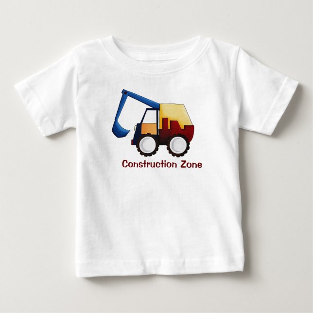 T-shirts Zona de construção (Frente)