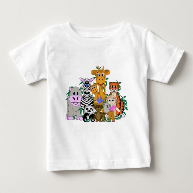 T-shirts ZOO Girl (Frente)