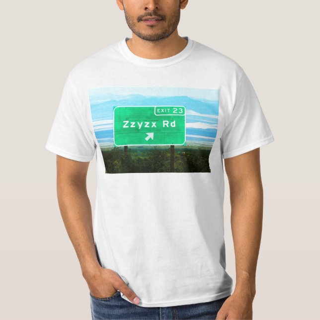 T-SHIRTS ZZYZX RD (Frente)