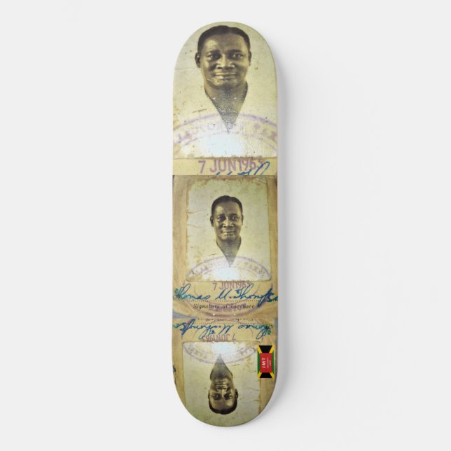 T U THOMPSON ARCHITECT 8 1/4" Skateboard Deck (Frente)
