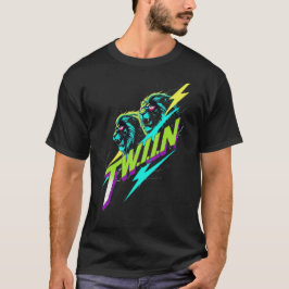 t.W.i.N Thrash Metal Neon Logo T-Shirt
