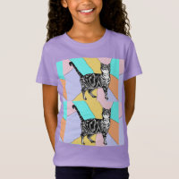 Tabby Cat Felinos, putas, putas, T-Shirt
