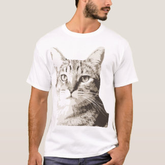 Tabby Cat Retrait T-Shirt