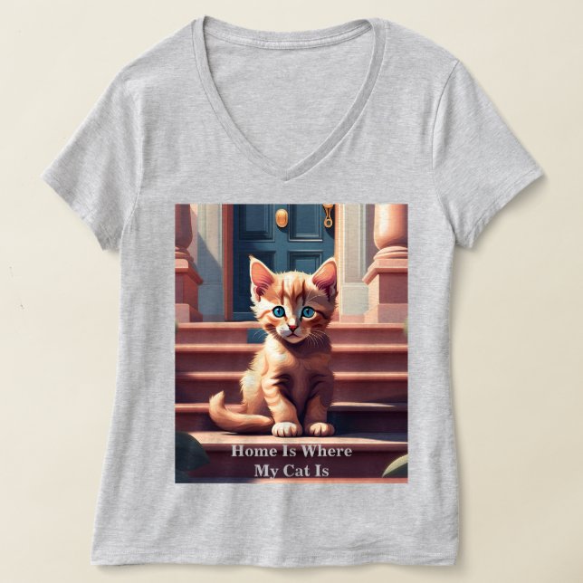 Tabby Kitten T-Shirt (Postura )