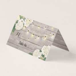 Tabela Caseira Número Escort Hydrangea Madeira Rús