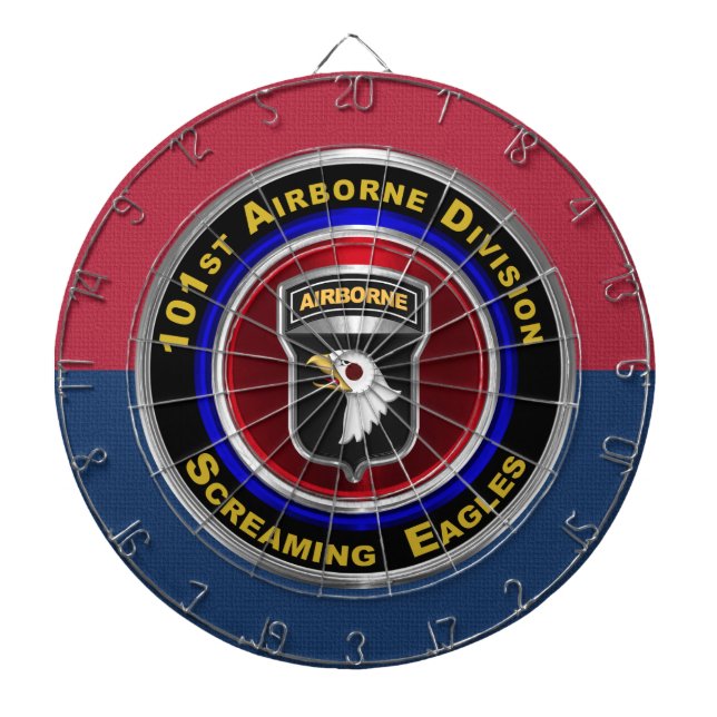 Tabla Dardos 101ª Divisão Aerotransportada “Águias Gritantes” (Frente)