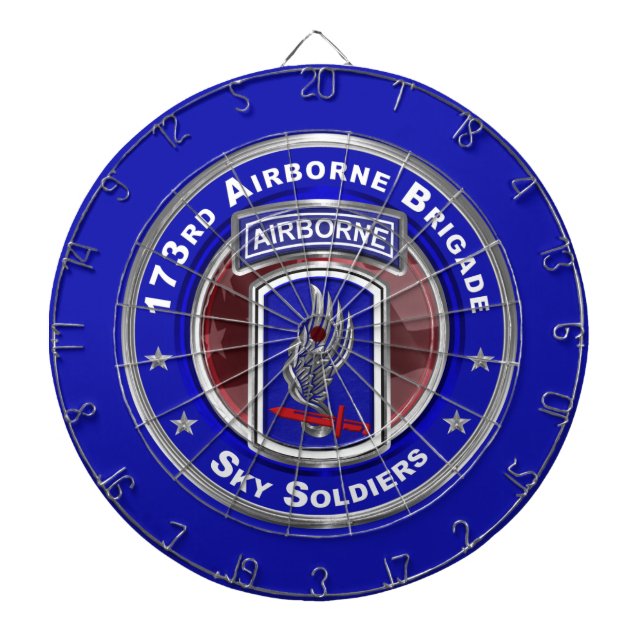 Tabla Dardos 173ª Equipe de Combate da Brigada Aerotransportada (Frente)