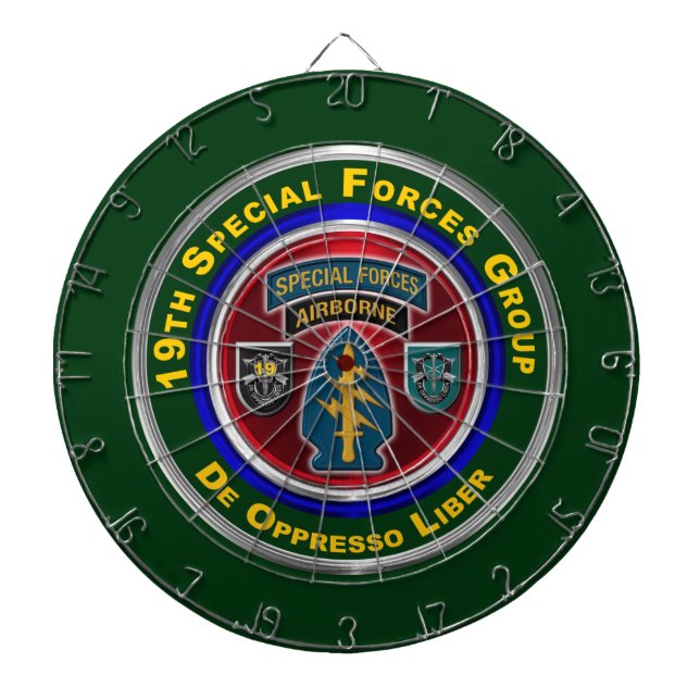 Tabla Dardos 19º Grupo de Forças Especiais Aerotransportado (Frente)