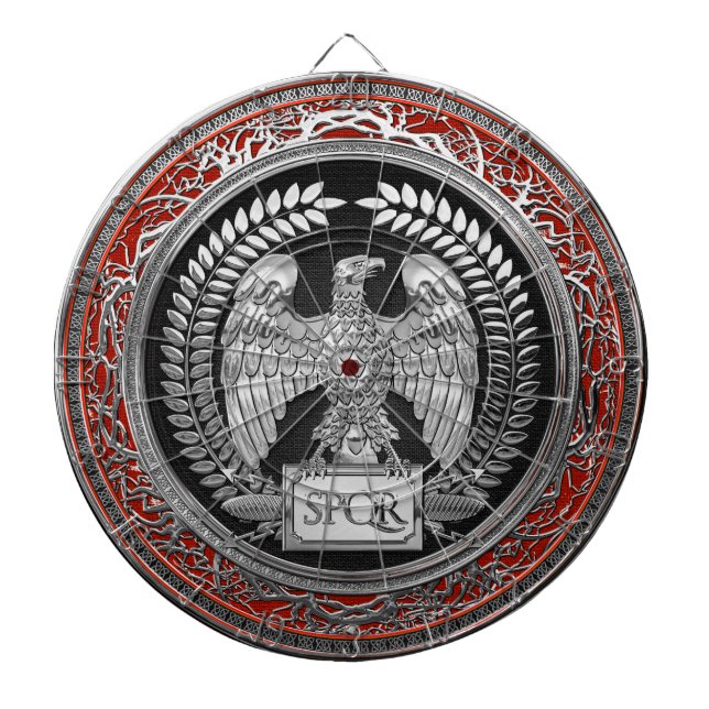 Tabla Dardos [200] Silver Roman Imperial Eagle (Frente)