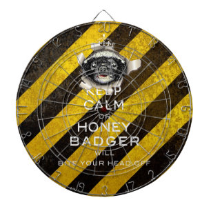 Tabla Dardos [24.1] Manter Calma ou Mel Badger...