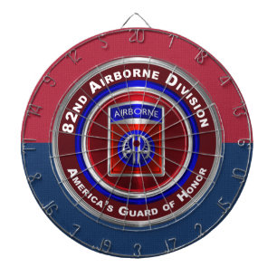 Tabla Dardos 82ª Divisão Aerotransportada "Todos os Americano