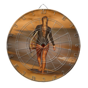 Tabla Dardos A Beleza Do Surfe - Dart Board