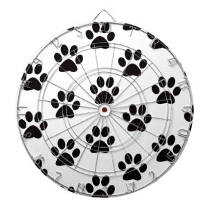 Tabla Dardos A pata do gato imprime o conselho de dardo