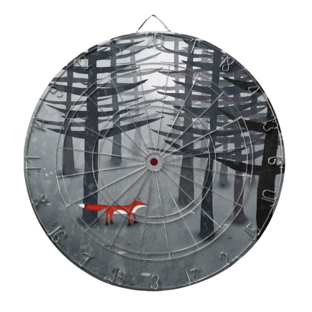 Tabla Dardos A Raposa e a Floresta (Frente)