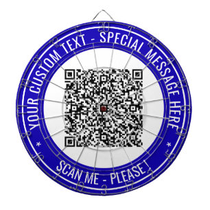 Tabla Dardos A sua placa de texto personalizada do código QR es