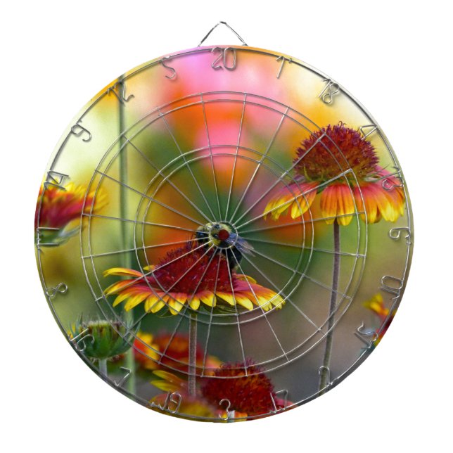 Tabla Dardos Abelha na Gaillardia (Frente)