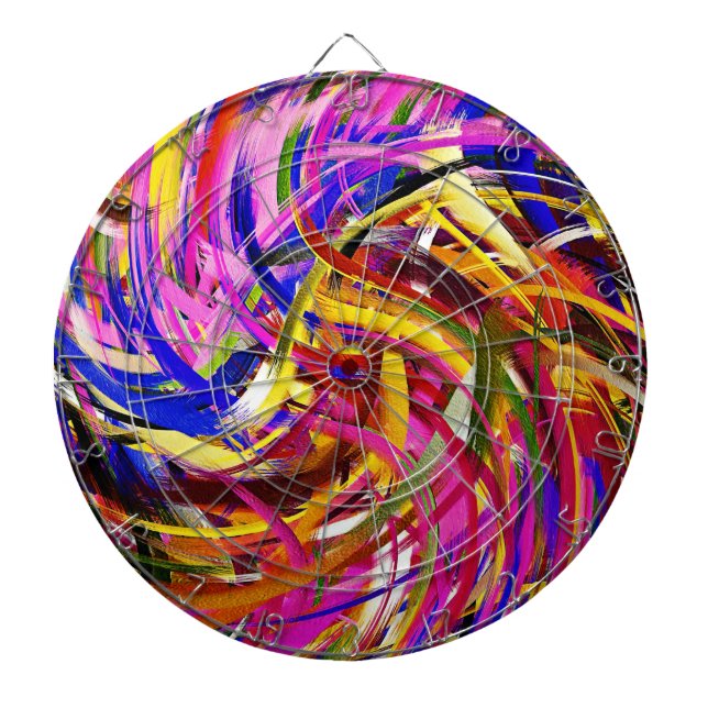 Tabla Dardos Abstrato Art nº 22 (Frente)