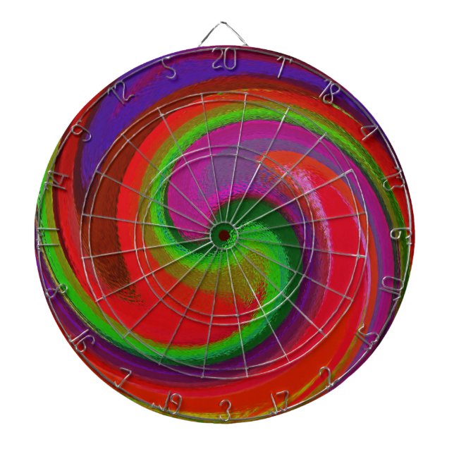 Tabla Dardos Abstrato Art nº 30 (Frente)