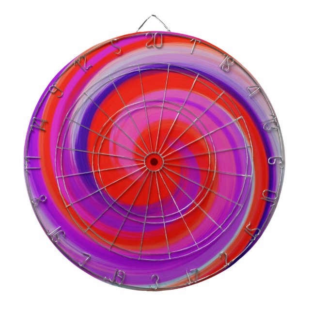 Tabla Dardos Abstrato Art nº 6 (Frente)