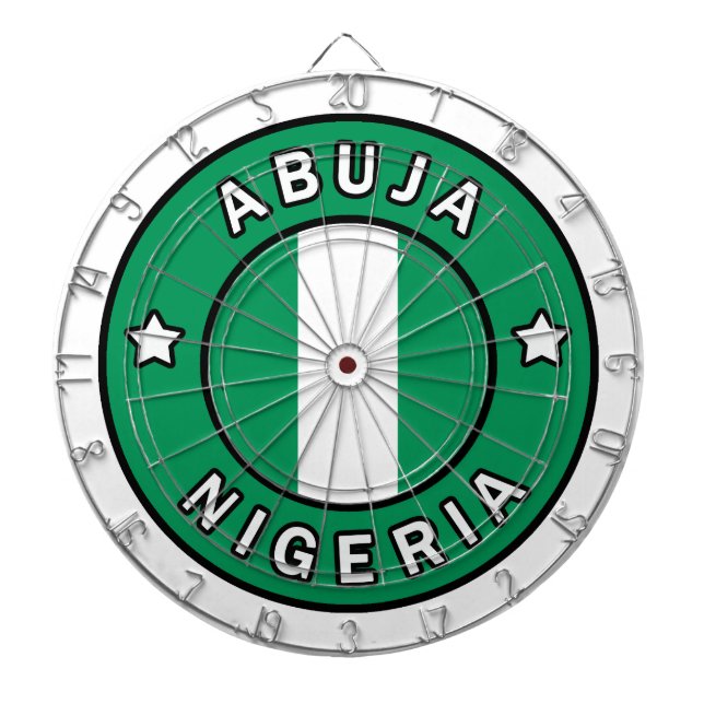 Tabla Dardos Abuja Nigéria (Frente)