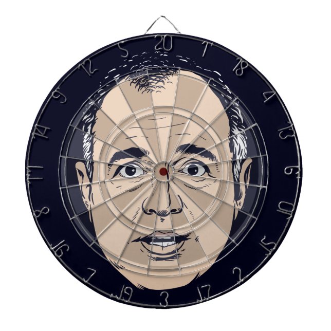 Tabla Dardos Adam Schiff Dart Board (Frente)