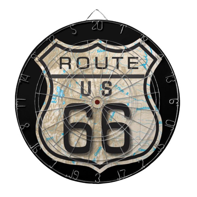 Tabla Dardos add your photos rt 66 dartboard (Frente)