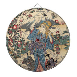 Tabla Dardos Alice Lost in Japan | Ukiyo-e Floating Wonderland
