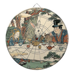 Tabla Dardos Alice Lost in Japan | Ukiyo-e Mad Tea Party