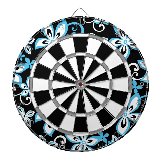 TABLA DARDOS ALOHA HAWAII (PRETO/AZUL) (Frente)