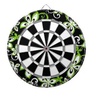 TABLA DARDOS ALOHA HAWAII (PRETO/LIMÃO)