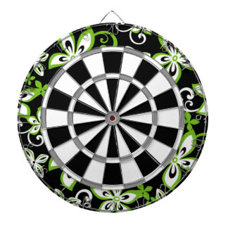 TABLA DARDOS ALOHA HAWAII (PRETO/LIMÃO)