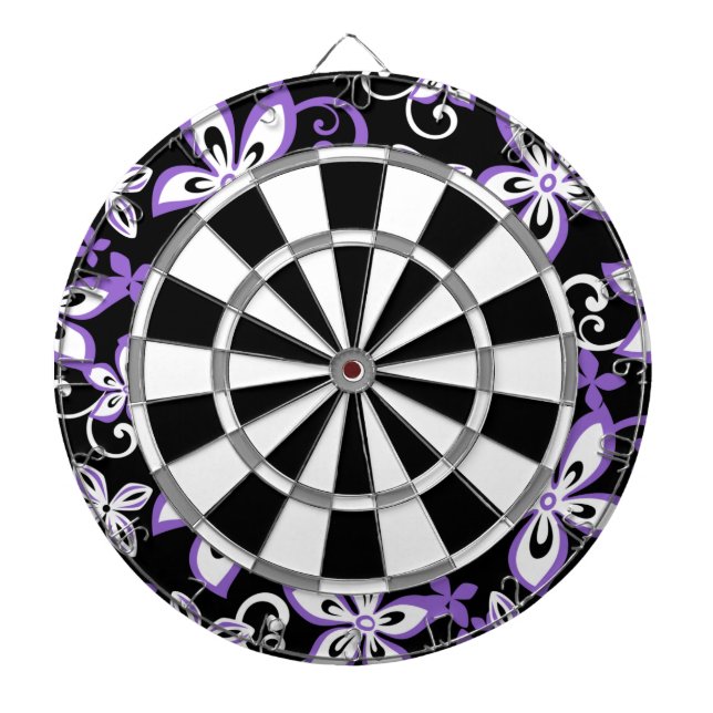 TABLA DARDOS ALOHA HAWAII (PRETO/PURPLE) (Frente)