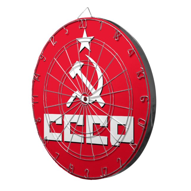 Tabla Dardos Alvo de dardos da era CCCP (Frente Direita)