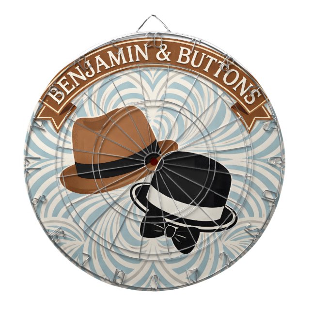 Tabla Dardos Alvo de dardos dapper vintage (Frente)