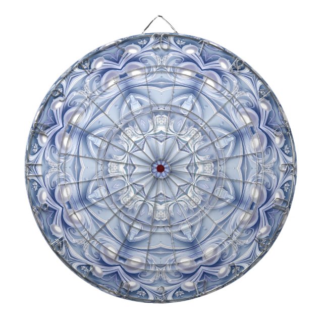 Tabla Dardos Alvo de Dardos Decorativo Azul (Frente)